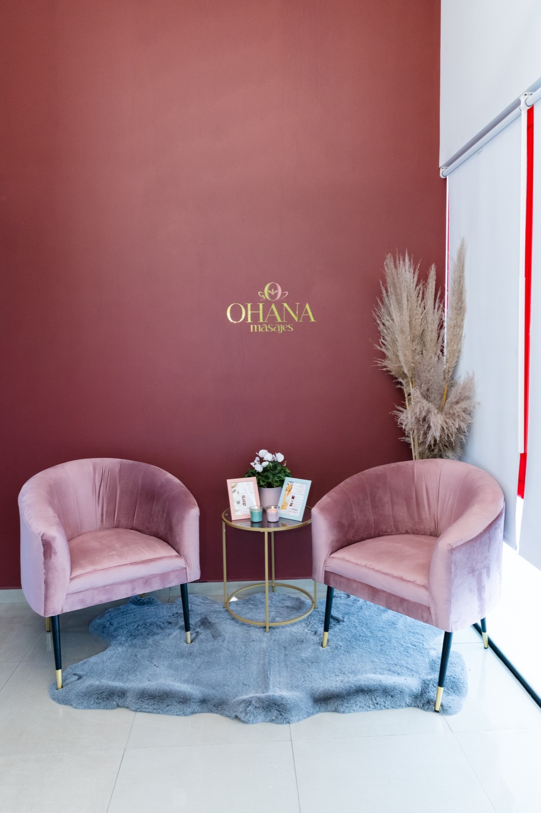 Espacio de recepción Ohana Masajes